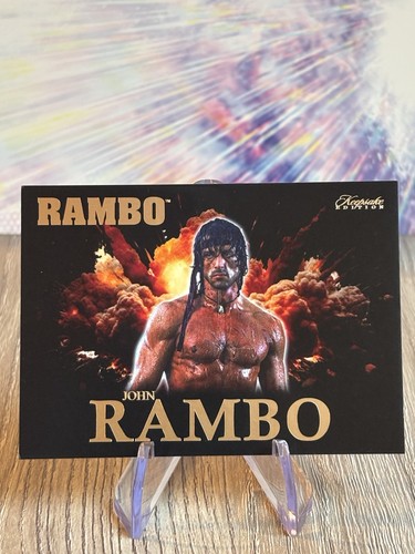Rambo keepsake edition insert - rambo,